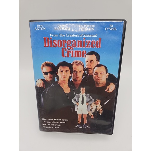 Disorganized Crime (DVD, 1989) Lou Diamond Phillips, Ed O'Neill, 80's Comedy - Picture 1 of 6